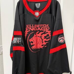 Black and Red Killswitch Engage Jersey
